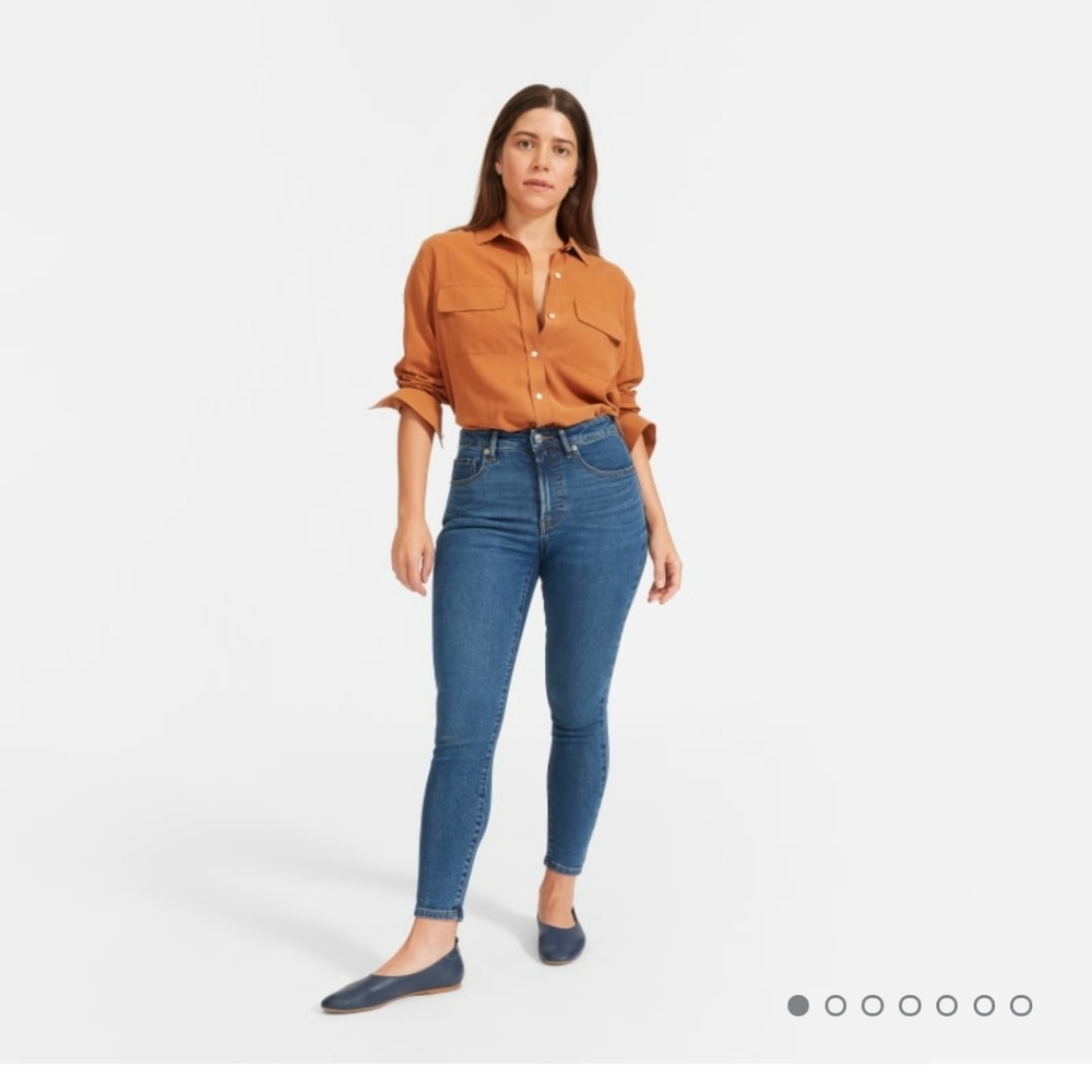 Everlane curvy authentic stretch skinny jean ankle